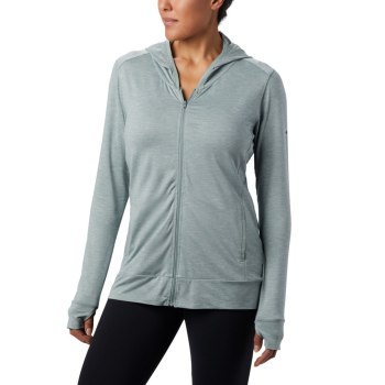 Columbia Hoodie Dames, Place To Place II Full Zip Groen, 59RWIVGHU